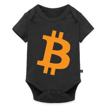 Orange Pill - Bitcoin, Bitcoiner Gift Idea - Baby Premium short-sleeve bodysuit - black - Front