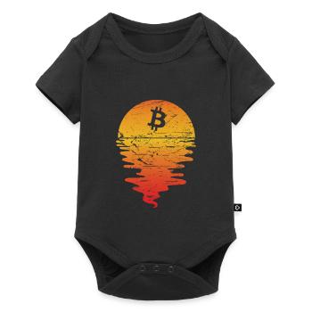 21 millions de Bitcoins - la valeur augmente à l’infini - Body à manches courtes Premium Bébé - noir - Devant