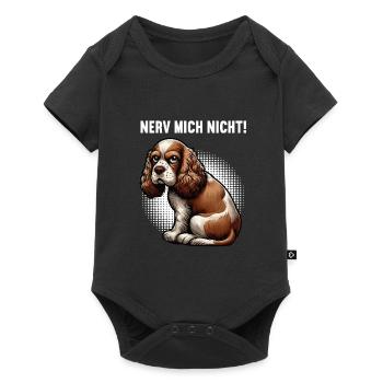 Nerv Mich Nicht Cocker Spaniel lustiger cockerhund - Baby Premium Kurzarmbody - Schwarz - Vorne