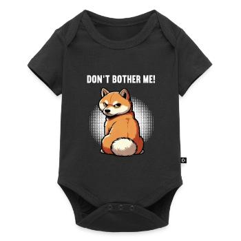 Ne me dérange pas Shiba Inu Shiba Propriétaire Shibahund - Body à manches courtes Premium Bébé - noir - Devant