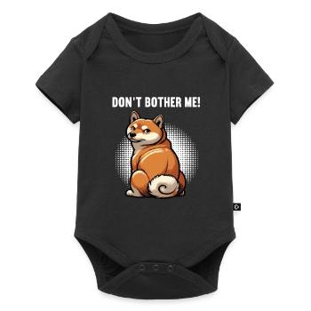 Ne me dérange pas Shiba Inu Shiba Propriétaire Shibahund - Body à manches courtes Premium Bébé - noir - Devant