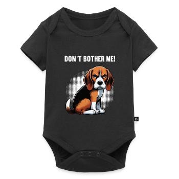 Don't Bother Me Beagle Beagle Owner Beagle Holder - Baby Premium short-sleeve bodysuit - black - Front