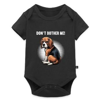 Don't Bother Me Beagle Beagle Owner Beagle Holder - Baby Premium short-sleeve bodysuit - black - Front