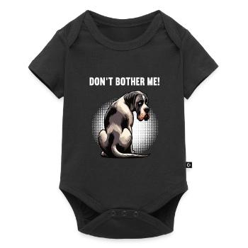 Don't Bother Me Great Dane Great Dane - Baby Premium short-sleeve bodysuit - black - Front