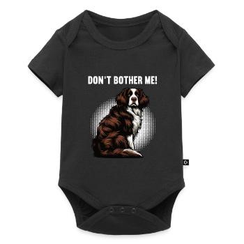 Don’t Bother Me Münsterländer Münsterländerhalter - Body à manches courtes Premium Bébé - noir - Devant