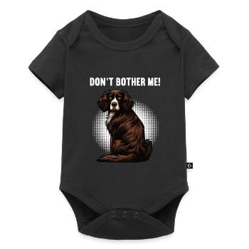 Don't Bother Me Münsterländer Münsterländerhalter - Baby Premium short-sleeve bodysuit - black - Front