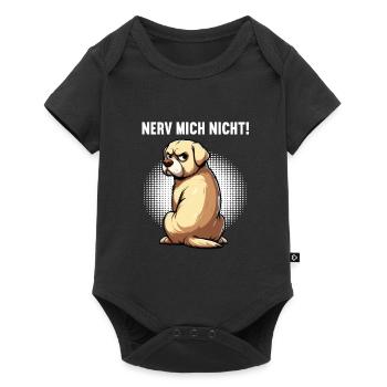 Nerv Mich Nicht Labrador Labradorbesitzer Labbi - Baby Premium Kurzarmbody - Schwarz - Vorne