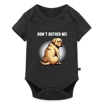 Ne me dérange pas Labrador Labrador Propriétaire Labrador Labbi - Body à manches courtes Premium Bébé - noir - Devant
