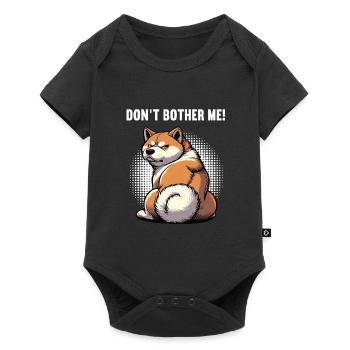 Don't Bother Me Akita Akitabesitzer Akitaliebhaber - Baby Premium short-sleeve bodysuit - black - Front
