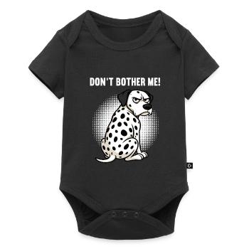 Ne me dérangez pas Dalmatiens Propriétaires dalmatiens - Body à manches courtes Premium Bébé - noir - Devant