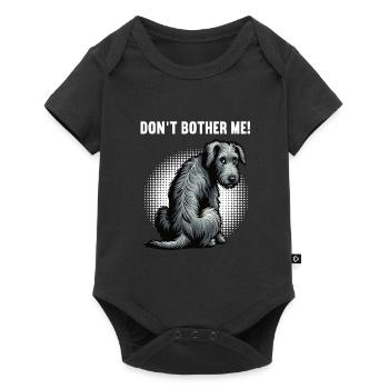 Don't Bother Me Irish Wolfhound Wolfhound Owner - Baby Premium short-sleeve bodysuit - black - Front