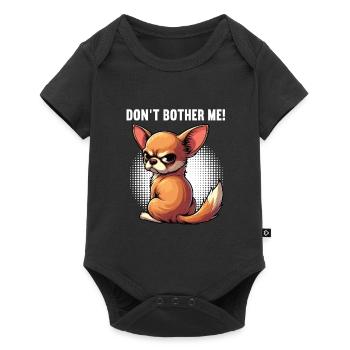 Ne me dérange pas Chihuahua Chihuahua propriétaire Chi - Body à manches courtes Premium Bébé - noir - Devant