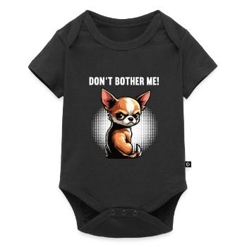Ne me dérange pas Chihuahua Chihuahua propriétaire Chi - Body à manches courtes Premium Bébé - noir - Devant