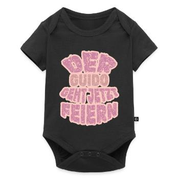 Parti Guido - Body à manches courtes Premium Bébé - noir - Devant