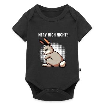 Annoy Me Not Rabbit Bunny Bunny Long Eared - Baby Premium short-sleeve bodysuit - black - Front