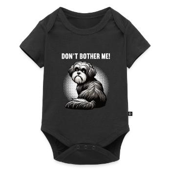Ne me dérangez pas Propriétaires havanais - Body à manches courtes Premium Bébé - noir - Devant