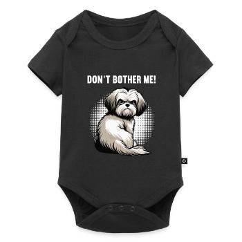 Ne me dérangez pas Propriétaires havanais - Body à manches courtes Premium Bébé - noir - Devant