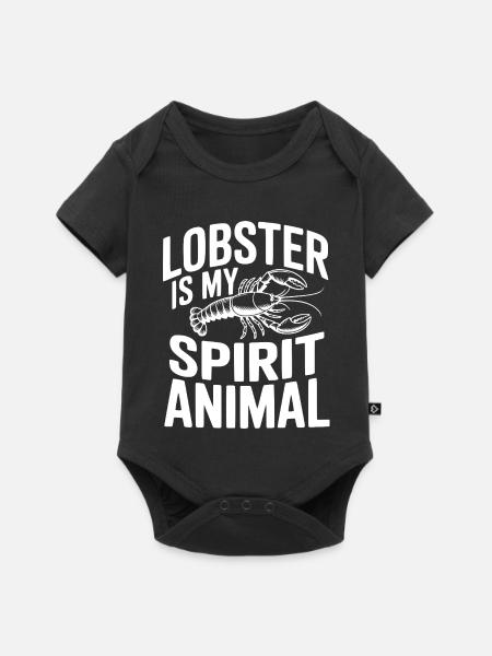 Hummer ist mein Geisttier - Baby Premium Kurzarmbody - Schwarz