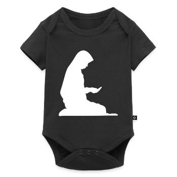 Pray - Baby Premium short-sleeve bodysuit - black - Front