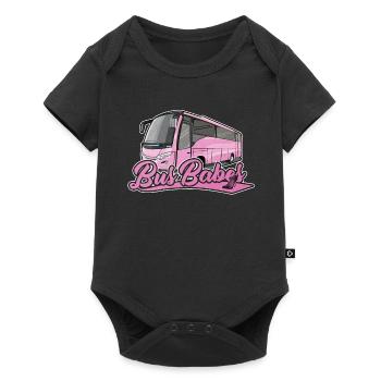 Bus Babes | Cadeau de chauffeur de bus - Body à manches courtes Premium Bébé - noir - Devant