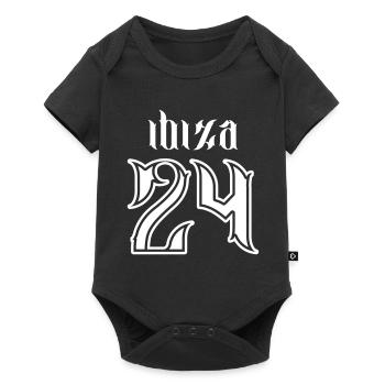 Ibiza 24 Holidays 2024 - Baby Premium short-sleeve bodysuit - black - Front