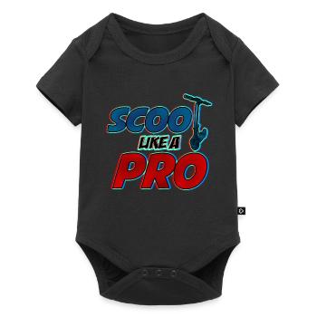 Scoot like a Pro! Cool gift for stunt scooters - Baby Premium short-sleeve bodysuit - black - Front