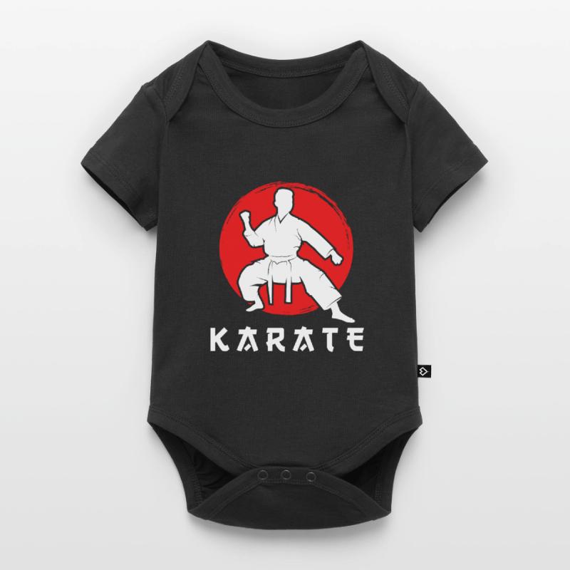 karate Baby Premium short-sleeve bodysuit