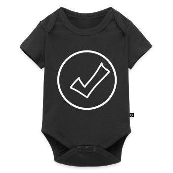 Hook Emoji Sketch Dessin - Body à manches courtes Premium Bébé - noir - Devant