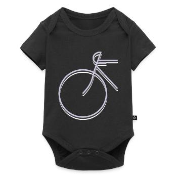 COUREUR - Body à manches courtes Premium Bébé - noir - Devant