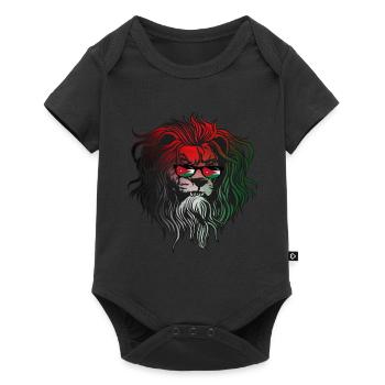 Jordanie - Body à manches courtes Premium Bébé - noir - Devant