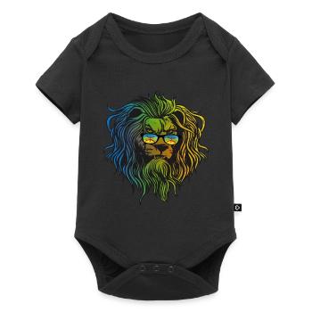 Amazigh - Body à manches courtes Premium Bébé - noir - Devant