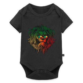Benin - Baby Premium short-sleeve bodysuit - black - Front