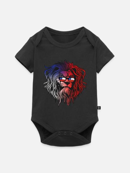 Chile - Baby Premium Kurzarmbody - Schwarz