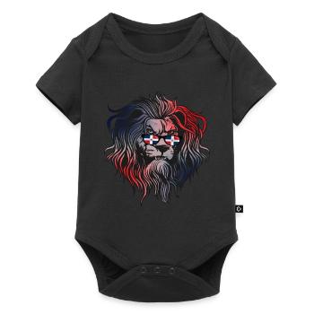 Dominican Republic - Baby Premium short-sleeve bodysuit - black - Front