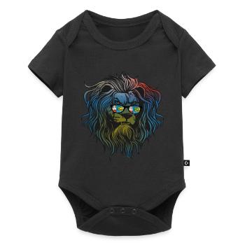 Saint Pierre and Miquelon - Baby Premium short-sleeve bodysuit - black - Front