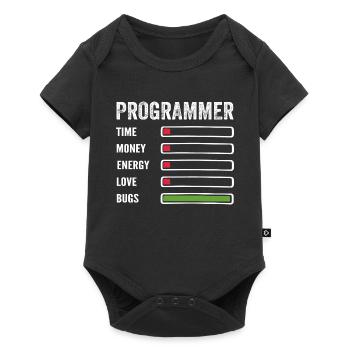 Entwickler Humor Programmierer Programmierer Programmierer - Baby Premium Kurzarmbody - Schwarz - Vorne