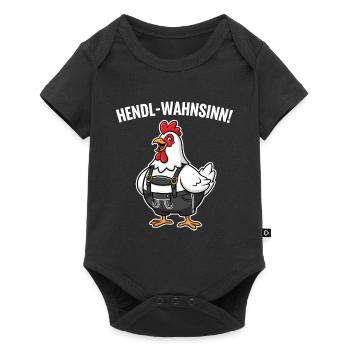 Chicken madness ! - Baby Premium short-sleeve bodysuit - black - Front