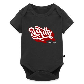 Christian gift - Baby Premium short-sleeve bodysuit - black - Front