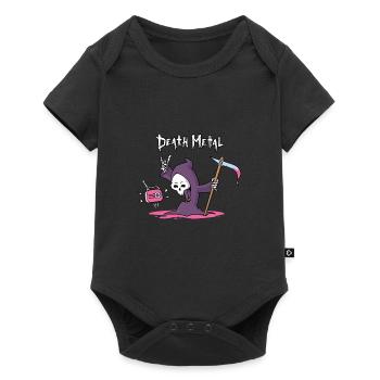 Death Metal - Body à manches courtes Premium Bébé - noir - Devant