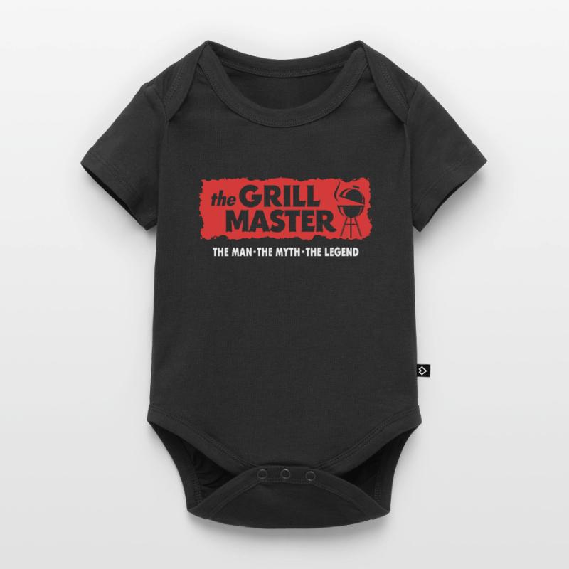 Le dicton culte des grillades Grillmaster BBQ Body à manches courtes Premium Bébé
