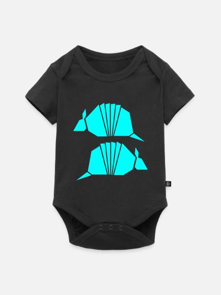 GÜRTELTIERe - Baby Premium Kurzarmbody - Schwarz