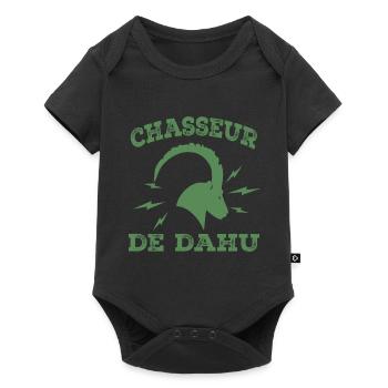 Dahu Hunter - Baby Premium short-sleeve bodysuit - black - Front