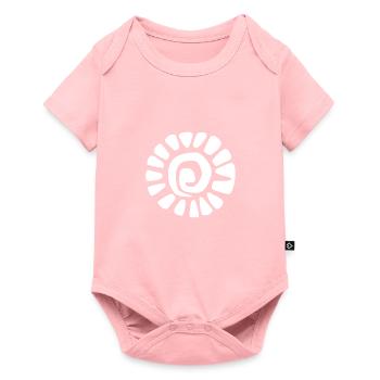 The symbol of the Incas for the sun - Baby Premium short-sleeve bodysuit - rose - Front