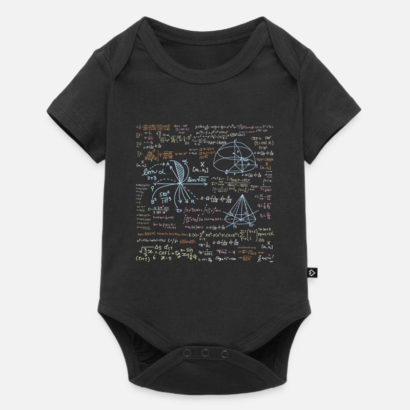 Funny math formula - Baby Premium short-sleeve bodysuit - black