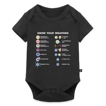 Science Experiments - Baby Premium short-sleeve bodysuit - black - Front