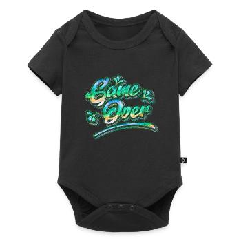 Game Over Graffiti - Body à manches courtes Premium Bébé - noir - Devant