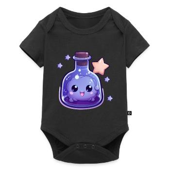Cute Kawaii Potion - Baby Premium short-sleeve bodysuit - black - Front