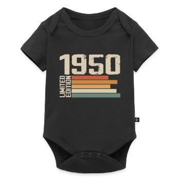 1950's Vintage - Retro 1950's Birthday Gift - Baby Premium short-sleeve bodysuit - black - Front