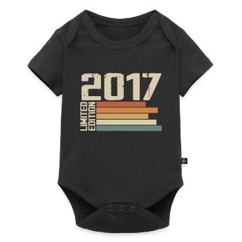 2017 Vintage - Retro 2017 Birthday Gift 2017 - Baby Premium short-sleeve bodysuit - black - Front