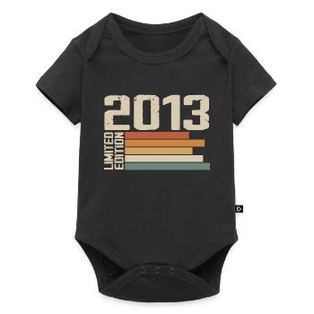 2013 Vintage - Retro 2013 Anniversary Gift 2013 - Baby Premium short-sleeve bodysuit - black - Front